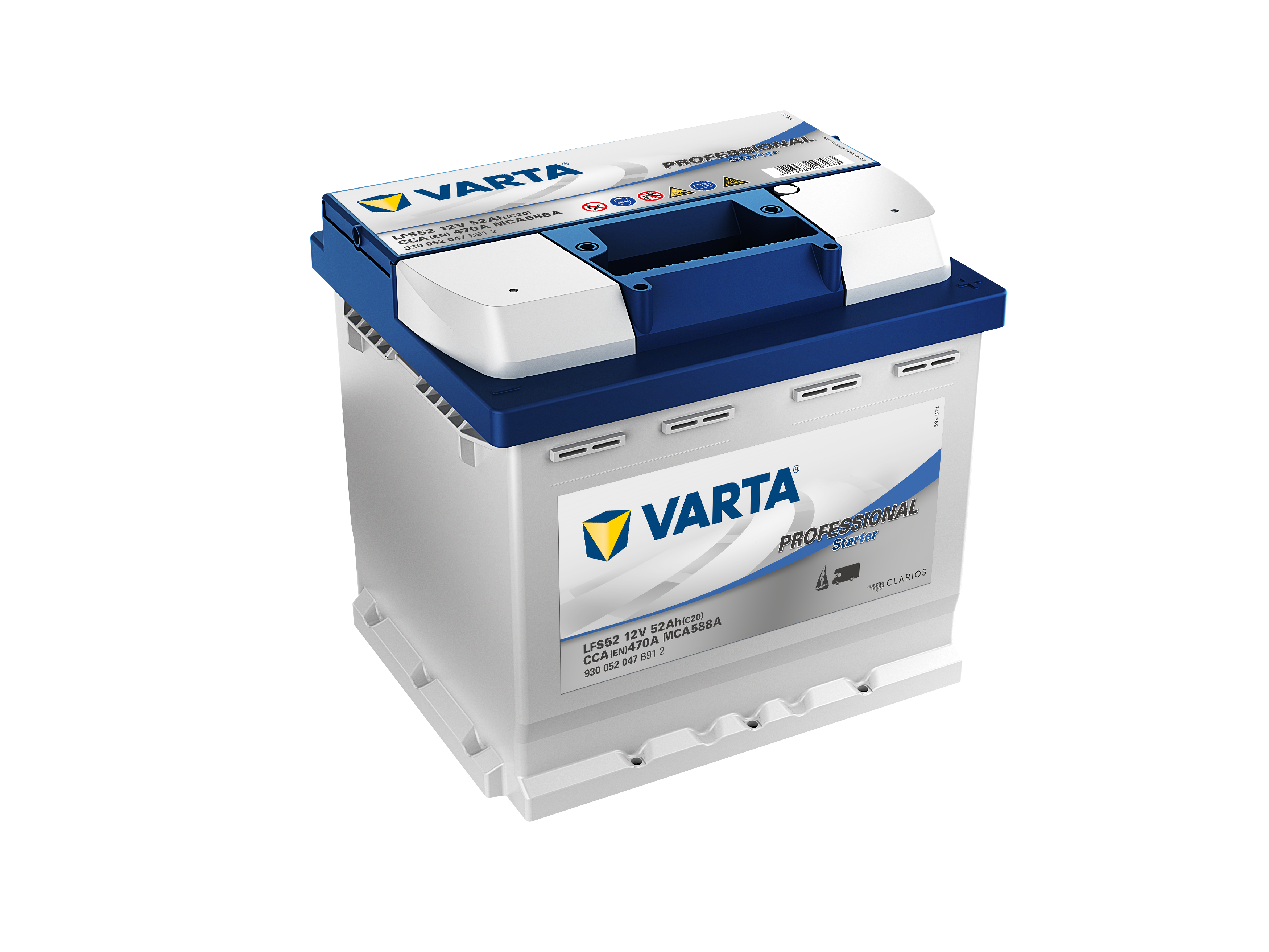 VARTA Professional Dual Purpose EFB - LED95 - 95 Ah, AGM Batterie 12V, Gel  Batterie, Elektrik für Wohnmobile, Batterien, Camping-Shop