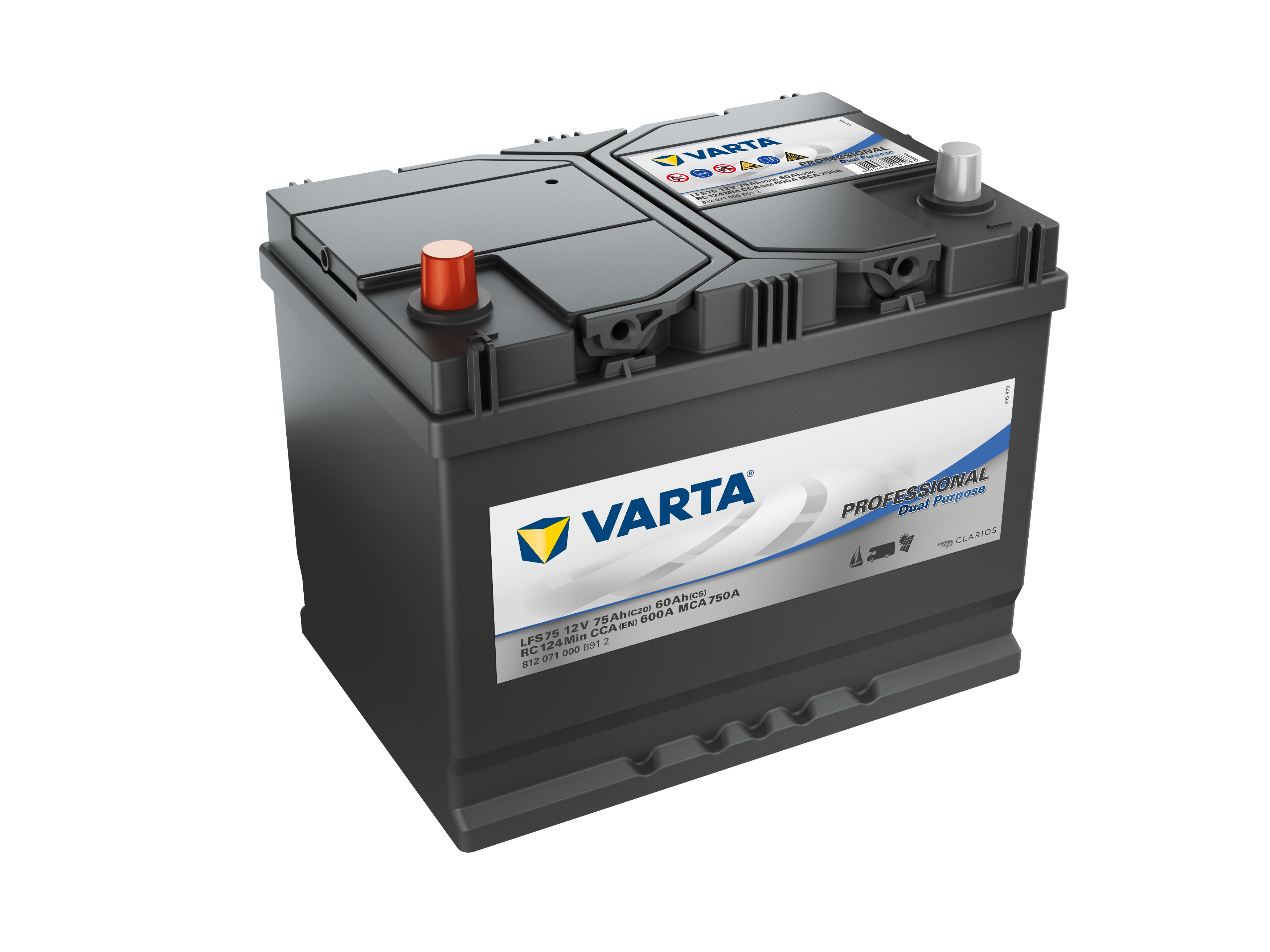Batterie Varta Professional AGM 70Ah 80Ah 95Ah - Batterie - MTO Nautica  Store